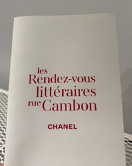 Chanel lined notebook for home use, featuring the elegant Chanel logo and a stylish cover design, available in four variations.