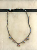 Sherman signed AURORA BOREALIS CRYSTAL Choker