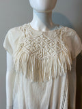 Ulla Johnson Macrame Blouse Size 6 - LAB