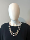 Sherman signed Antique Necklace Pearl