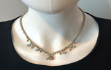 Sherman signed AURORA BOREALIS CRYSTAL Choker