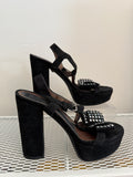 Marni Suede Sandal with Bow Size 38 - LAB