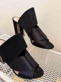 Nicholas Kirkwood Nini Black Mules Size 38 - LAB