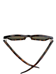 Gucci GG0746S 001 sunglasses with black frames and dark lenses, stylish accessory for sun protection and fashion.