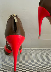 Dior Ibiza sandal size 37, stylish women's shoes with sleek design and neutral color, displayed on a plain background.