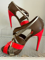Dior Ibiza sandal in size 37, stylish designer shoes with a sleek strap design and neutral color, perfect for summer wear.