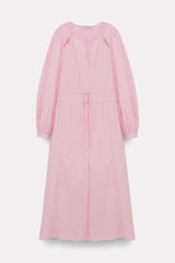 Pink Dorothee Schumacher dress with cutouts, size 2, featuring a stylish and elegant design perfect for fashionable occasions.