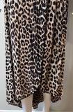 Ganni Leopard Wrap Dress Size 34/2