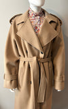 The Kooples Wool Trench Coat Size XL