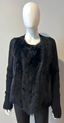 Of Two Minds reversible jacket in size medium, showcasing the stylish exterior and interior design, new with tags.