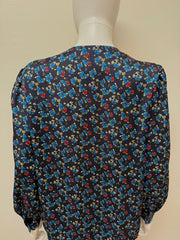 Smythe Blue Floral 2-Piece Set XS