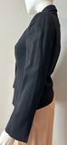 Ann Demeulemeester 2 way Black Blazer Size 34/2