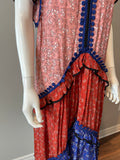 Lug Von Siga Multi Coloured tiered floral dress Size 40/8-Dresses-LAB