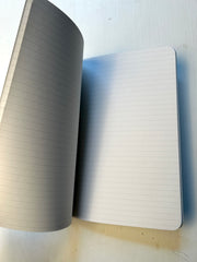 Chanel lined notebook for home use, featuring elegant Chanel branding and a sophisticated design, displayed on a flat surface.