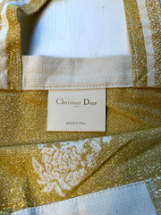 Christian Dior J'Adore tote bag in L'Or Beaux Arts design, featuring elegant details and a spacious bag silhouette.