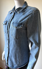 Fortela Brigitte Denim Shirt - Size IT44 US8