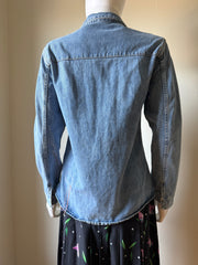 Fortela Brigitte Denim Shirt - Size IT44 US8