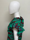 Ulla Johnson Iren Silk Blouse Size 4