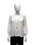 Ulla Johnson Miska White Blouse