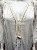 Ulla Johnson Miska White Blouse