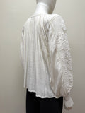 Ulla Johnson Miska White Blouse