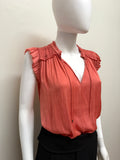Ulla Johnson Ren Coral Sleeveless Blouse