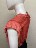 Ulla Johnson Ren Coral Sleeveless Blouse