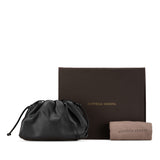 Bottega Veneta Lambskin The Mini Pouch Black