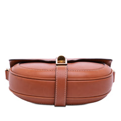 Small Calfskin Besace 16 Crossbody Brown - Lab Luxury Resale