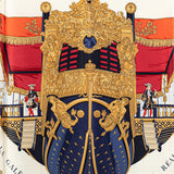 Vue Du Carosse De La Galere La Reale Silk Scarf Red - Lab Luxury Resale
