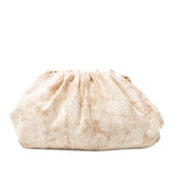 Crackled Calfskin The Pouch Beige - Lab Luxury Resale