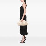 Crackled Calfskin The Pouch Beige - Lab Luxury Resale