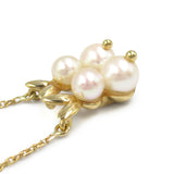 18K Yellow Gold and Akoya Pearls Necklace Gold - Lab Luxury Resale