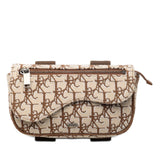 Cactus Jack Oblique Canvas Saddle Arm Pouch Beige - Lab Luxury Resale