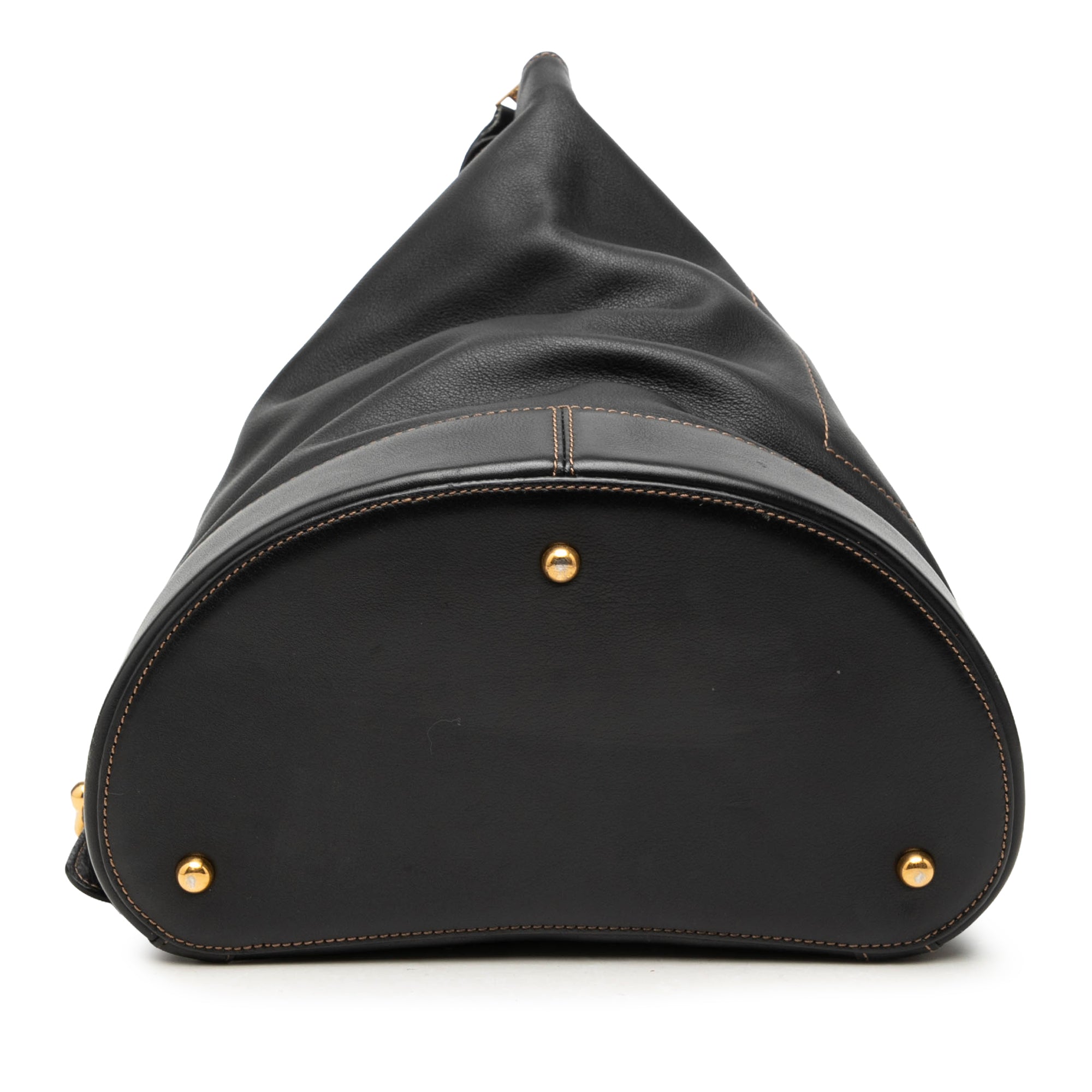 Leather Anton Backpack Black - Lab Luxury Resale