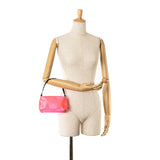 Alexander Wang Medium Heiress Satin Shoulder Bag Pink