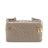 Calfskin Intrecciato Bang Bang Vanity Case Beige - Lab Luxury Resale