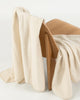 Normy Merino Wool Blanket in Moon - 50" x 70" NIB
