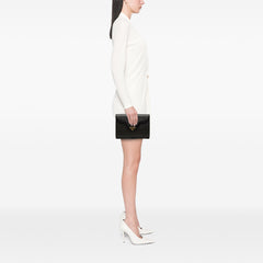 Grained Calfskin Clutch Black - Lab Luxury Resale