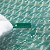 Goyardine Saint Louis GM Green - Lab Luxury Resale