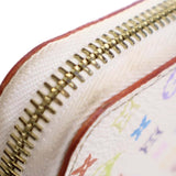 Monogram Multicolore Zippy Long Wallet White - Lab Luxury Resale