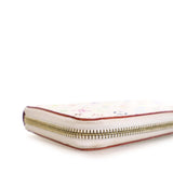 Monogram Multicolore Zippy Long Wallet White - Lab Luxury Resale