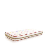 Monogram Multicolore Zippy Long Wallet White - Lab Luxury Resale
