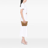 Nappa Intrecciato Pouch Brown - Lab Luxury Resale