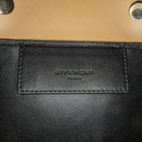 Medium Leather Logo Embossed Bond Tote Black - Lab Luxury Resale