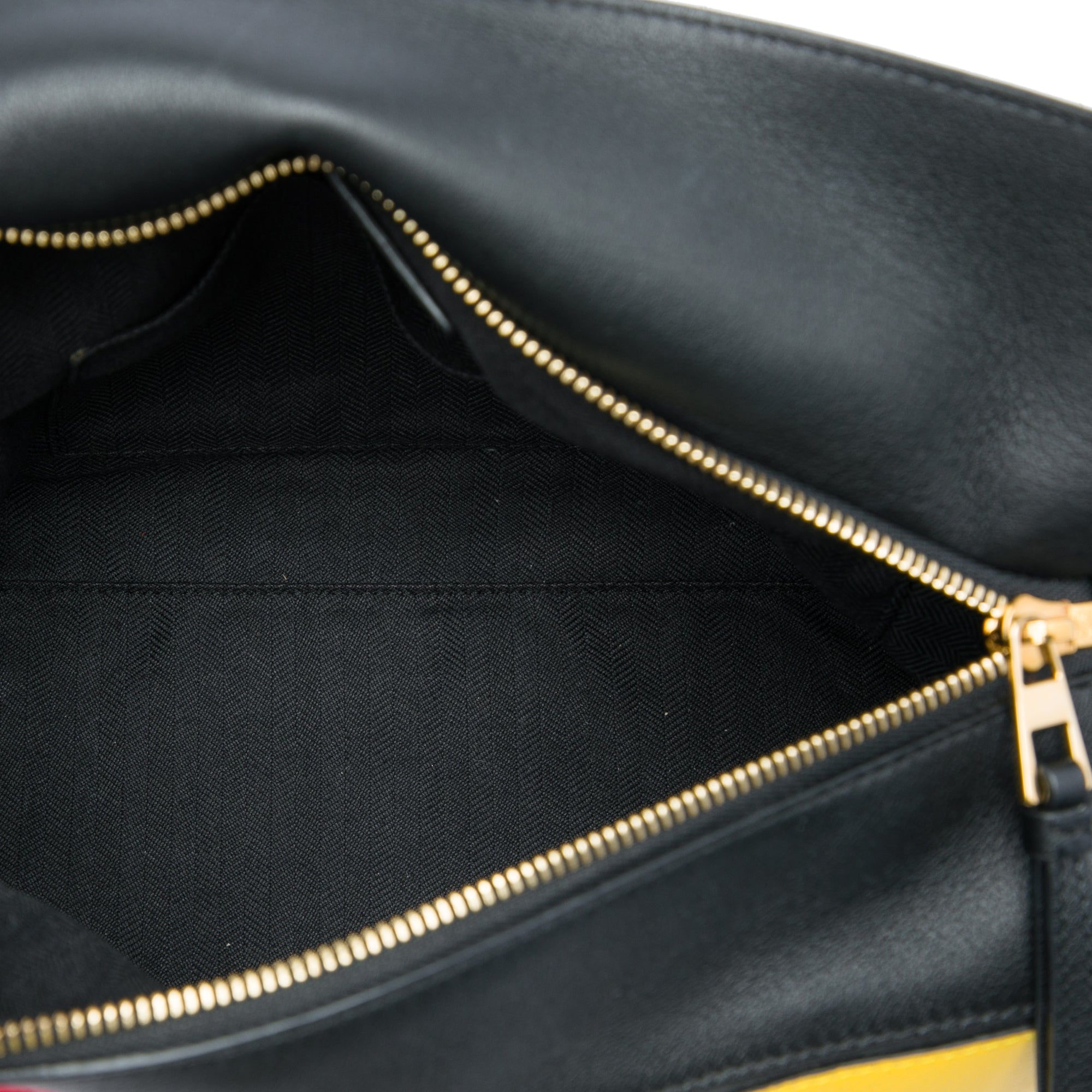 Small Calfskin Rainbow Puzzle Satchel Multi - Lab Luxury Resale