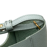 Small Bicolor Leather Vertical Cabas Blue - Lab Luxury Resale