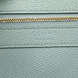 Small Bicolor Leather Vertical Cabas Blue - Lab Luxury Resale