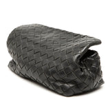 Intrecciato Flap Pouch Black - Lab Luxury Resale