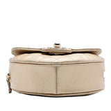 Mini Metallic Lambskin CC in Love Heart Crossbody Gold - Lab Luxury Resale